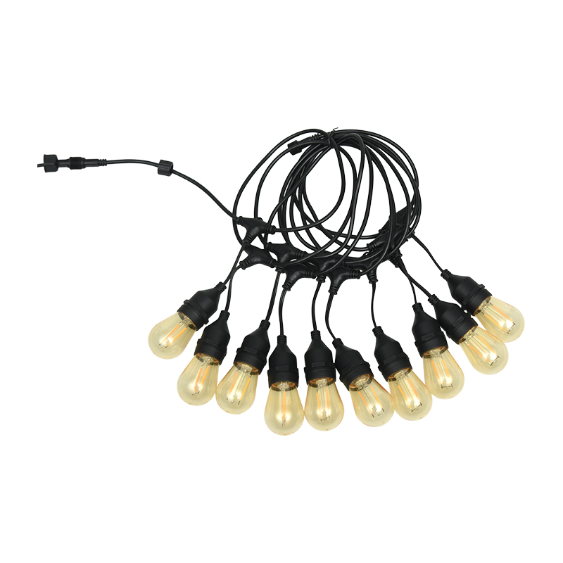 Dây treo S14 E27 đèn dây trắng ấm đèn đơn 2W