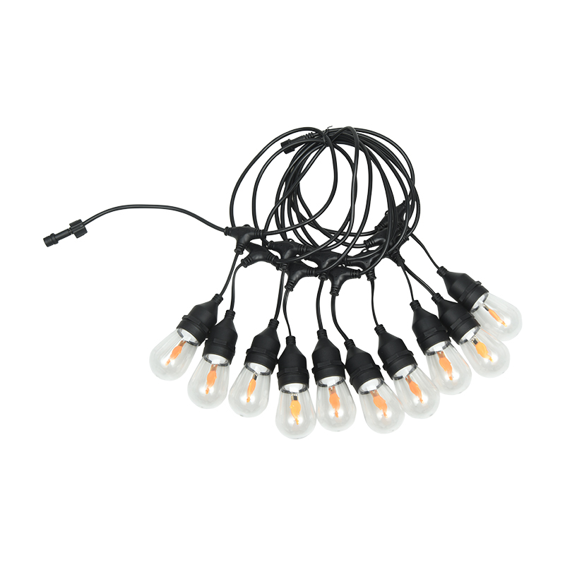 S14 Loại mặt dây chuyền E27 Đèn dây trắng ấm xoắn ốc 3,5V Mô hình an toàn điện áp thấp