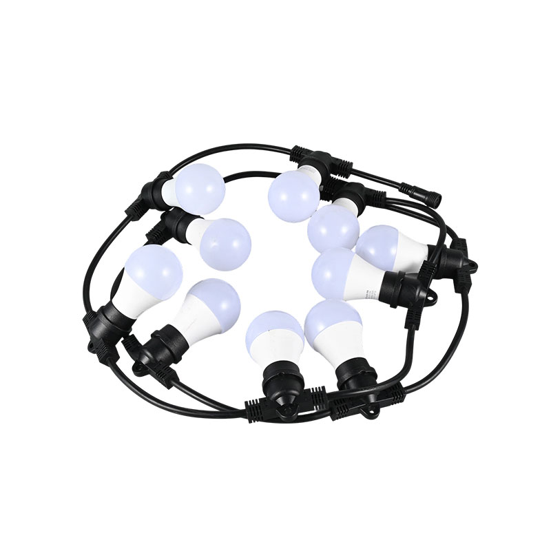 Đèn dây tiết kiệm năng lượng điều khiển từ xa hồng ngoại RGB xoắn ốc E27